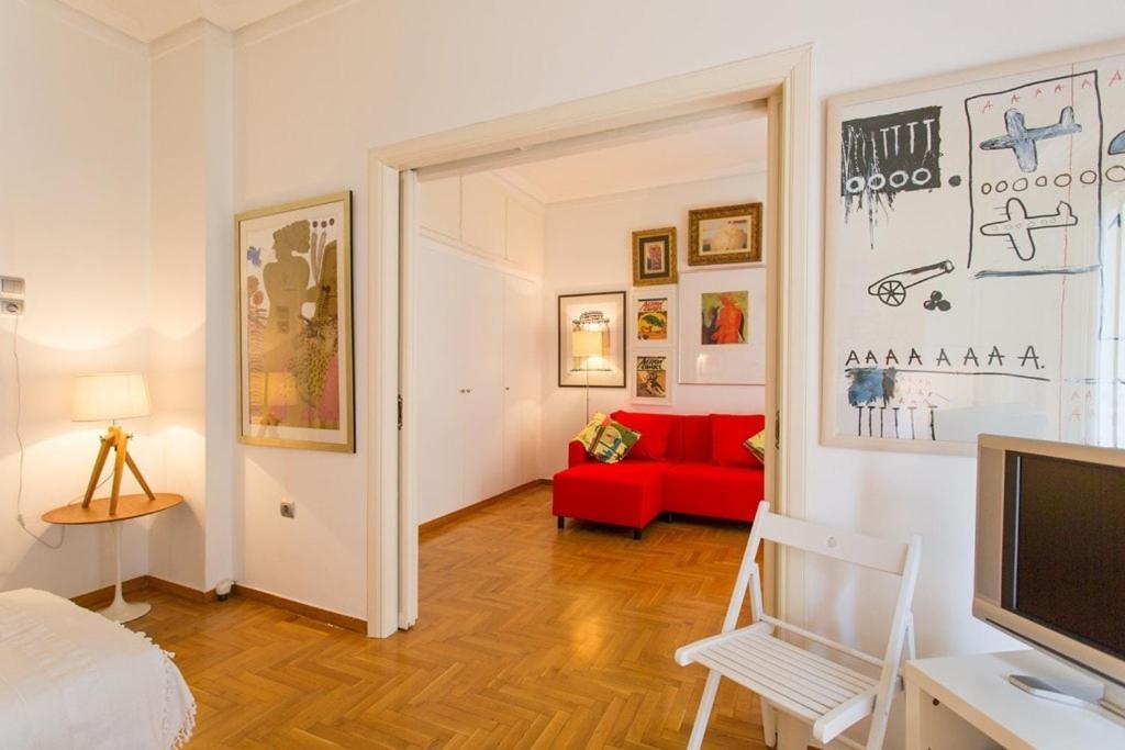 A Cozy Apt In Kolonaki Of เอเธนส์ ภายนอก รูปภาพ