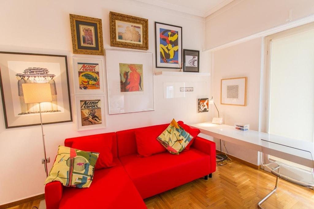 A Cozy Apt In Kolonaki Of เอเธนส์ ภายนอก รูปภาพ