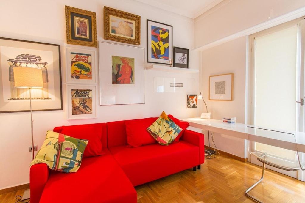 A Cozy Apt In Kolonaki Of เอเธนส์ ภายนอก รูปภาพ